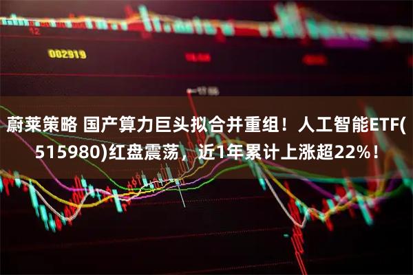 蔚莱策略 国产算力巨头拟合并重组！人工智能ETF(515980)红盘震荡，近1年累计上涨超22%！